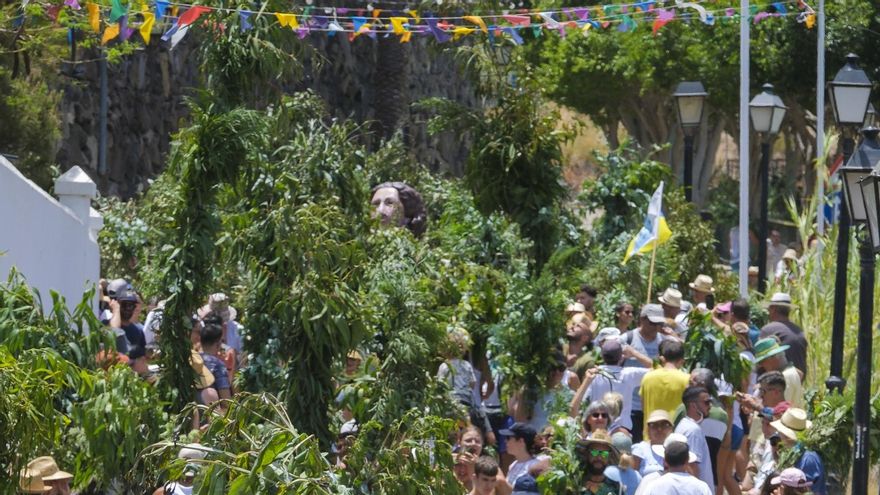 El corazón verde del Valle de Agaete brilla en la Rama de San Pedro