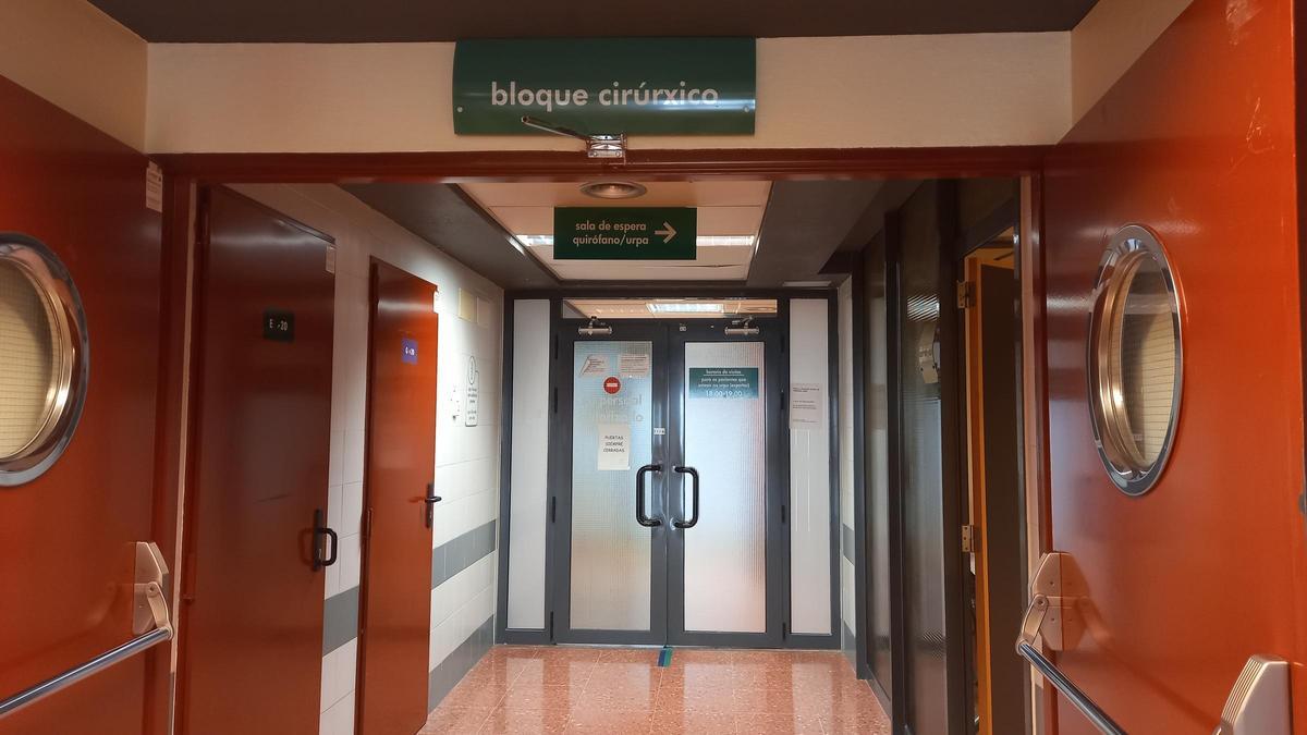 El hospital Montecelo, donde está ingresada la paciente.