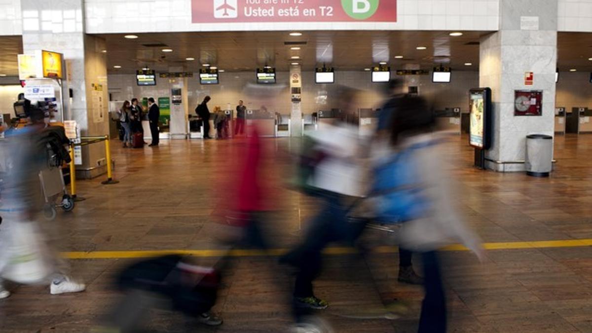 La terminal T2 del Aeropuerto de El Prat