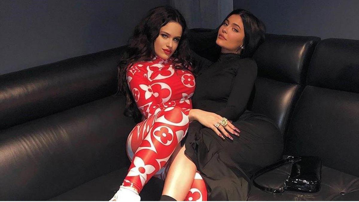 Rosalia y Kylie Jenner, más que amigas