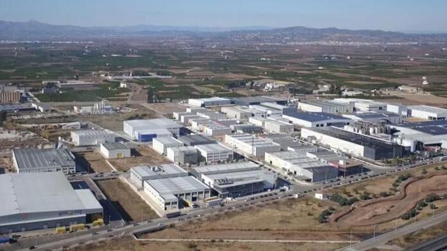 Vista aérea del polígono de Cotes, en una imagen de archivo.