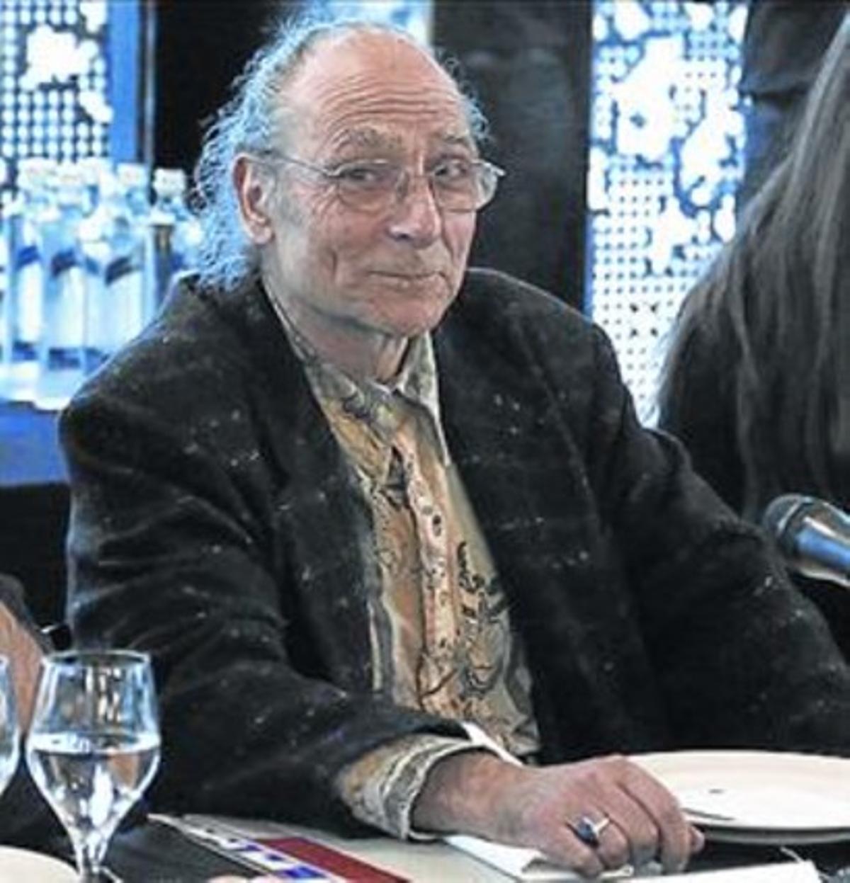 Antoni Miralda, ahir, a Madrid. Antoni Miralda, ahir, a Madrid.