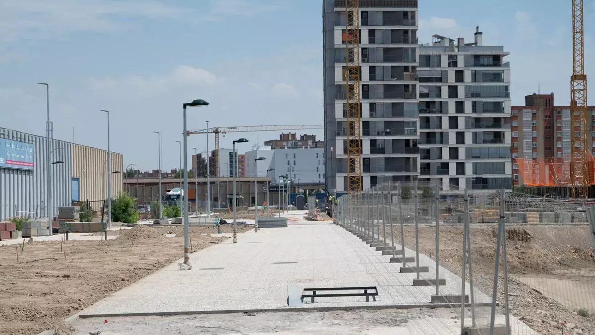 Empiezan las obras: la avenida de Zaragoza que se consolida como polo residencial con 600 nuevas viviendas