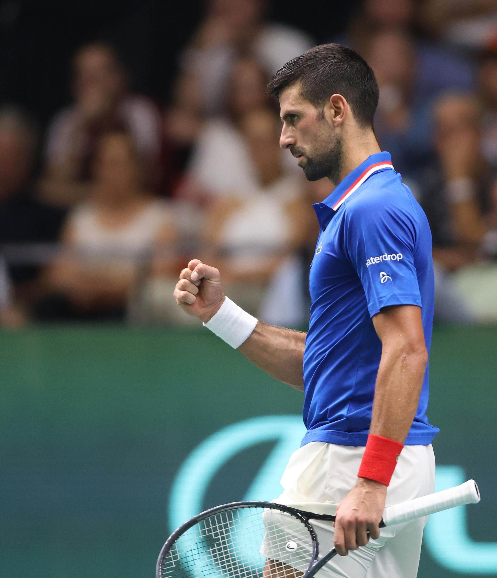 Así ha sido el paso de Djokovic por La Fonteta