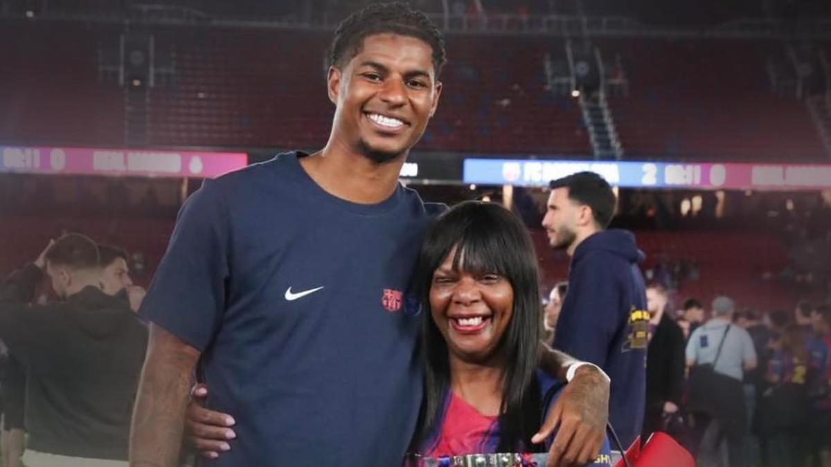 Melanie, madre de Rashford: "Les decía a mis hijos que ya había comido cuando en realidad no tenía nada que comer"