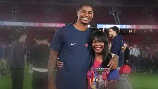 Melanie, madre de Rashford: "Les decía a mis hijos que ya había comido cuando en realidad no tenía nada que comer"