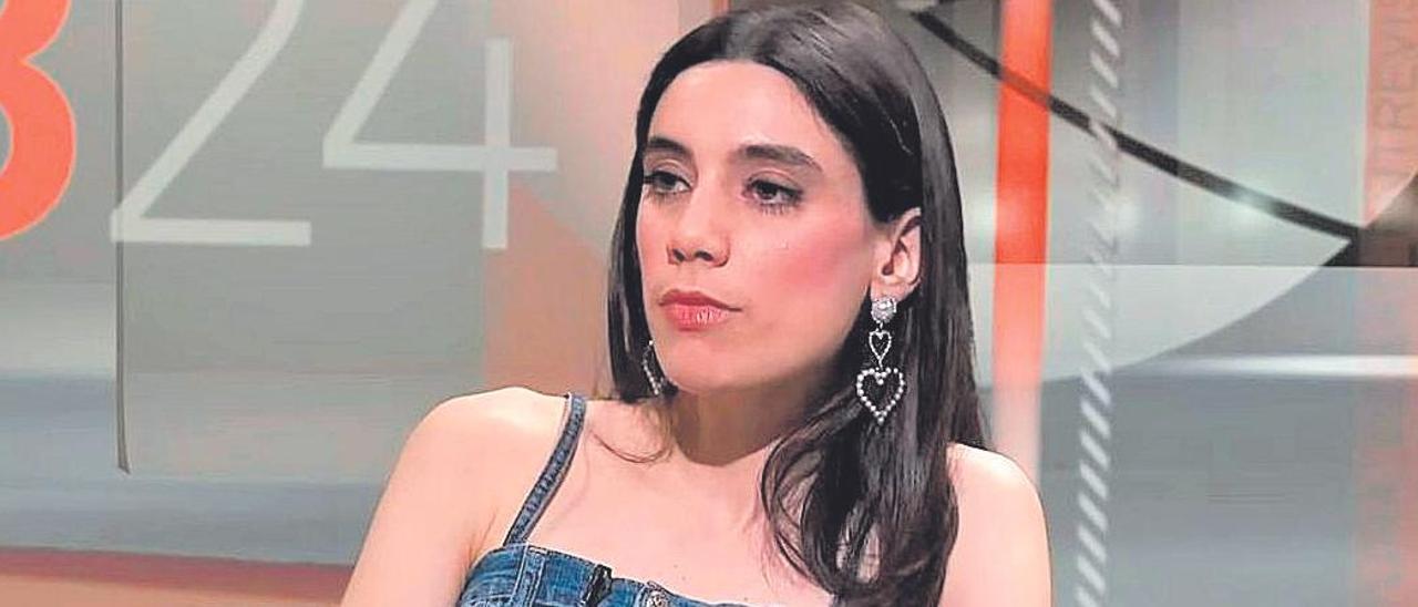 Juana Dolores, en el programa ‘Més 324’, de TV-3.
