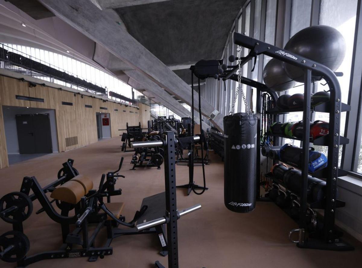 Equipamiento en una de las salas del Palacio. | LUISMA MURIAS