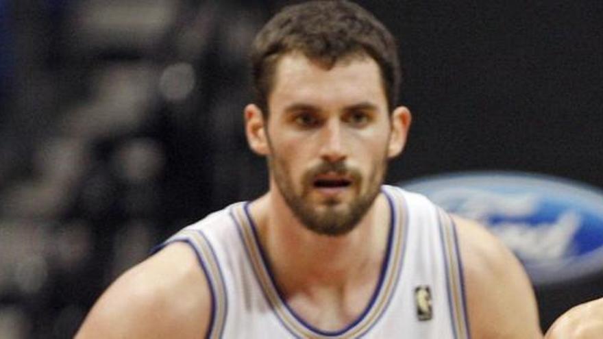 Kevin Love, jugador de los Timberwolves.