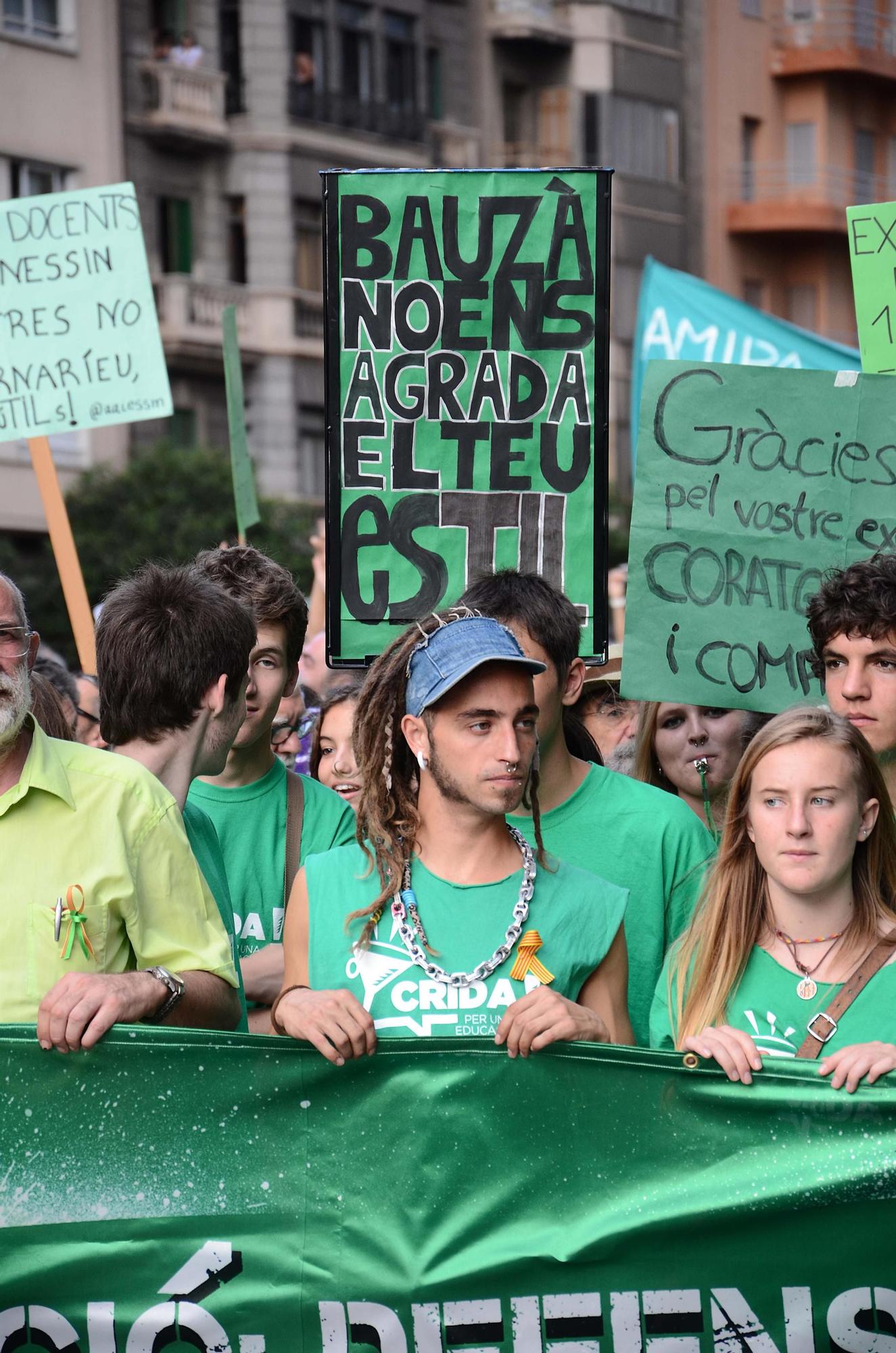 FOTOS | Se cumplen 10 años de la gran manifestcación contra el TIL en Palma