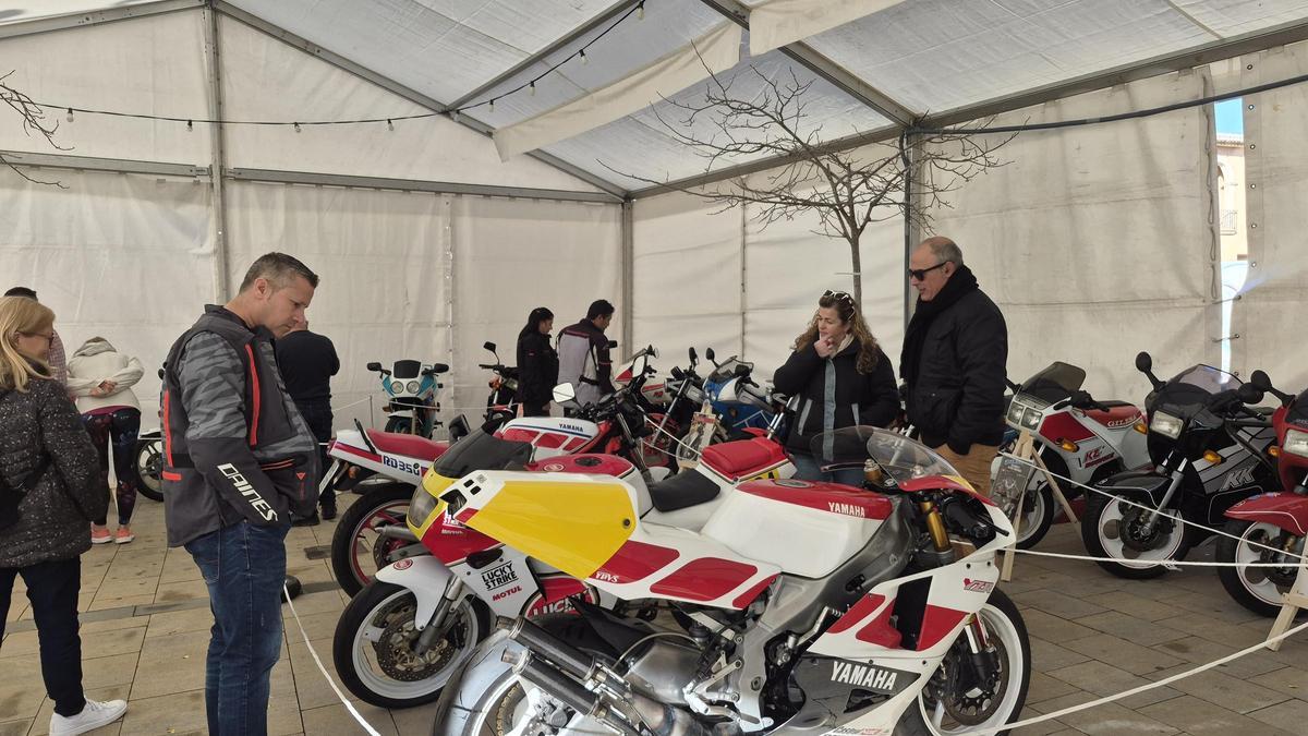 Exposición de motos clásicas