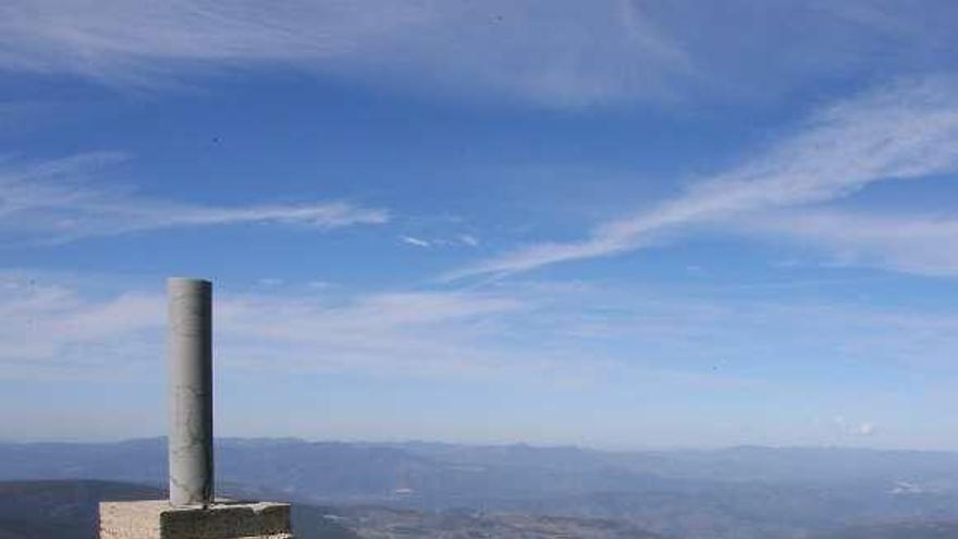 Un monte del macizo central de Ourense.  // Jesús Regal