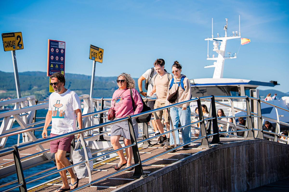 Más de 500.000 personas visitarán las Illas Atlánticas durante este año
