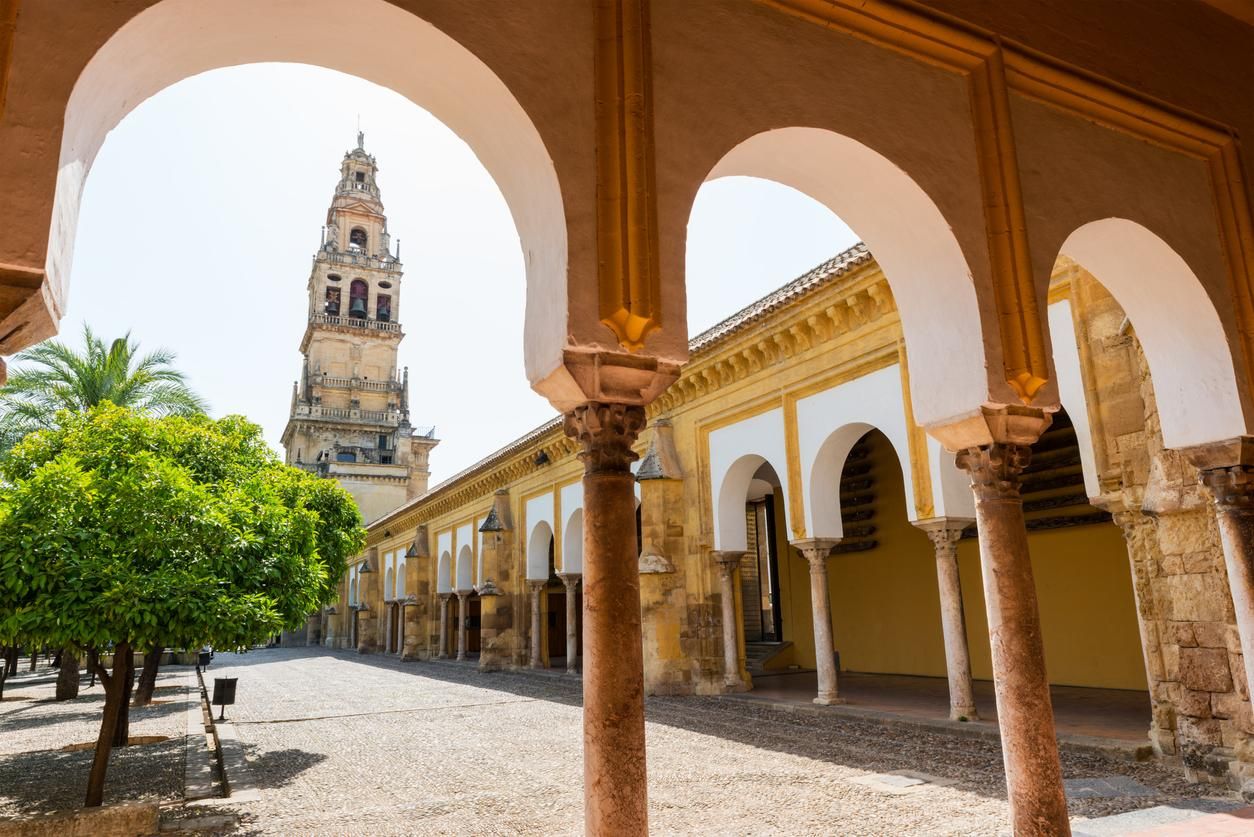 Patio de la Mezquita de Córdoba.
