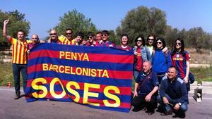 Peñas del Barça en Valencia