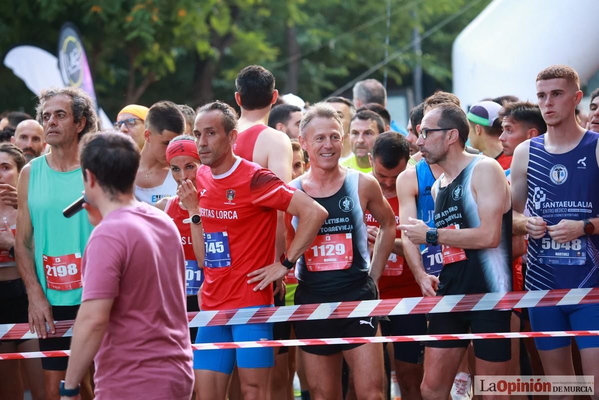 Las mejores imágenes de la carrera nocturna de Murcia