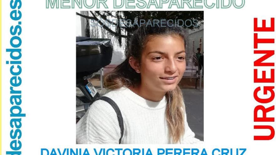 Davinia Victoria Perera Cruz, la menor desaparecida