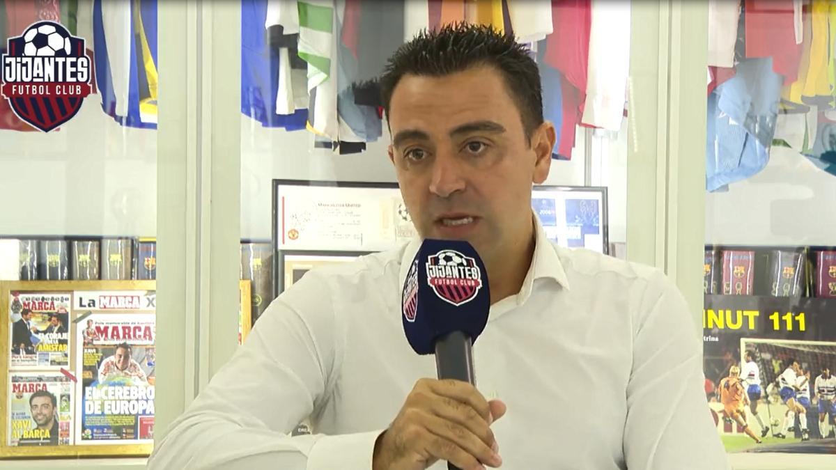 Xavi, sobre Messi: Le noté un cambio en los últimos días de que quizás no venía