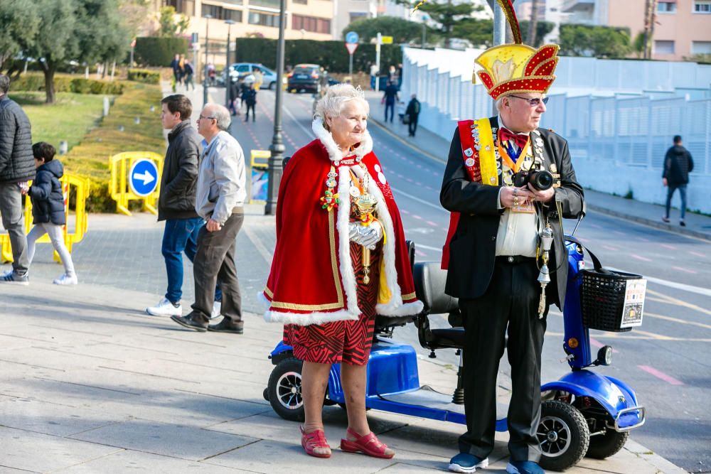 Los más pequeños desfilan en el Carnaval Infantil de Benidorm.