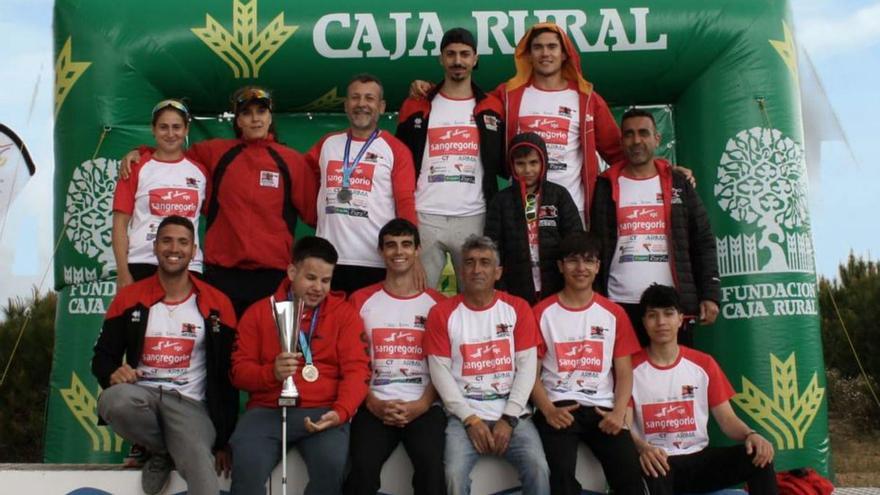Equipo del SanGregorio Ciudad de Zamora, campeón. | CEDIDAS
