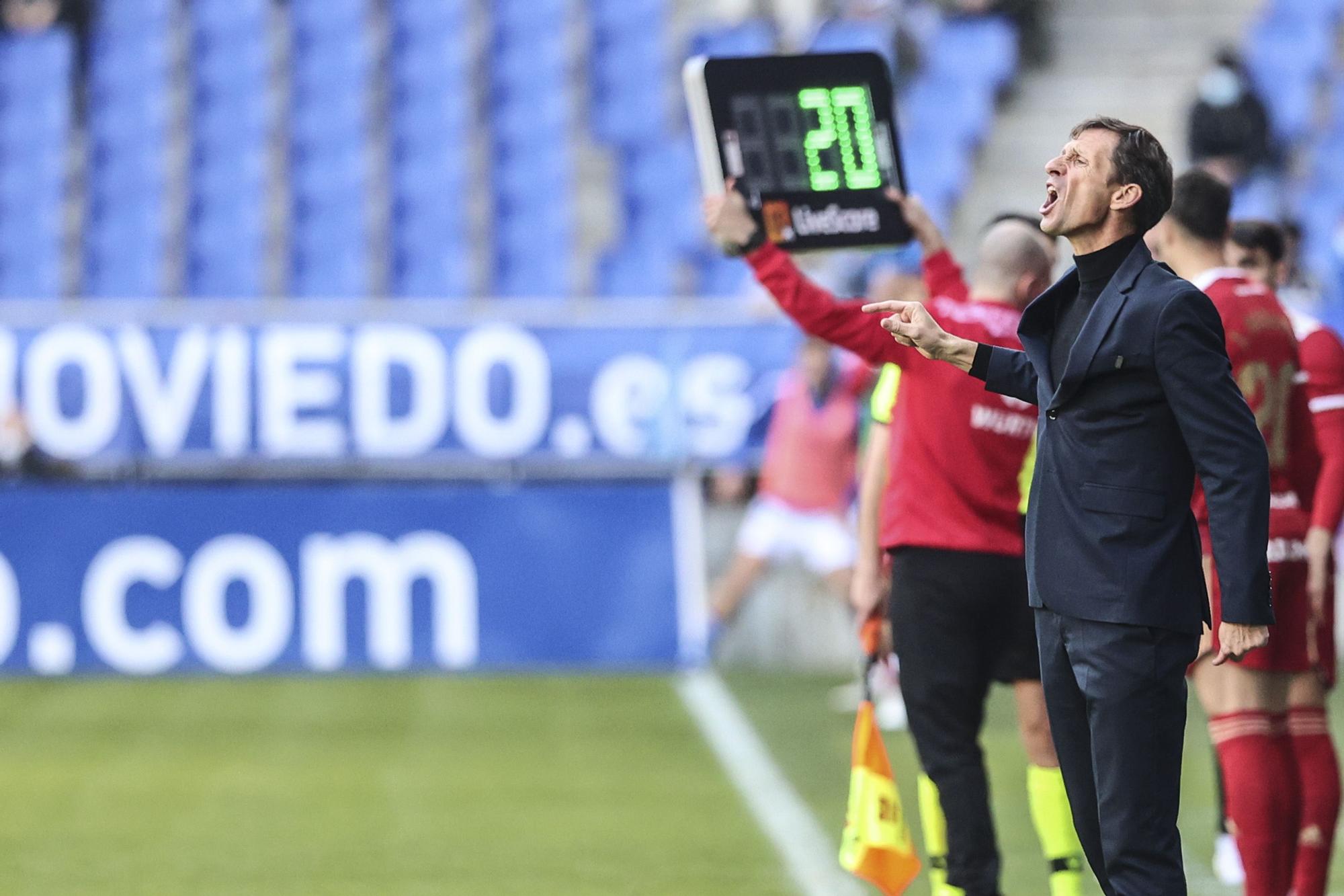 Las mejores imágenes de la victoria del Real Oviedo ante la Ponferradina (2-0)