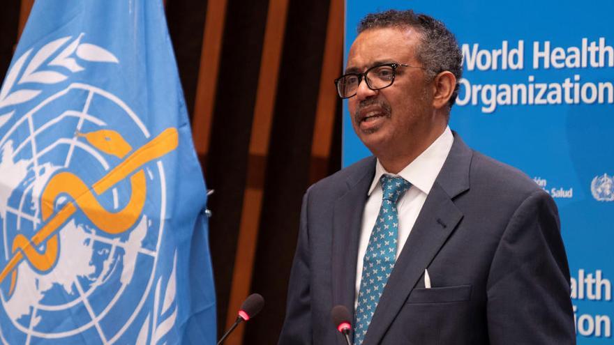 El director general de la OMS, Tedros Adhanom Ghebreyesus.