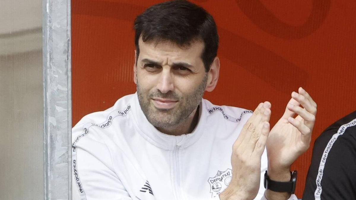 Manuti durante el Compos-Estradense del domingo.