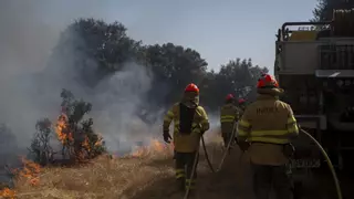 Desactivan el nivel 1 en el incendio de Aldea del Cano por segunda vez en 24 horas
