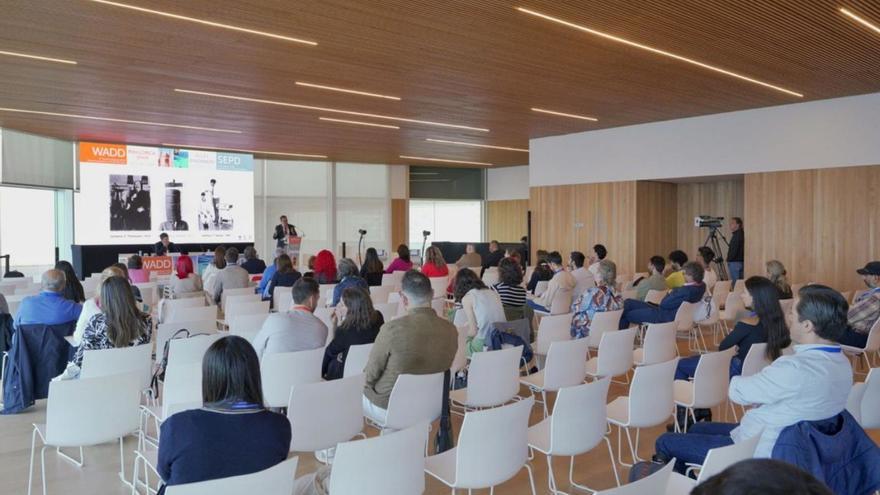 Una imagen de uno de los simposios celebrados este miércoles en el cónclave de salud mental.