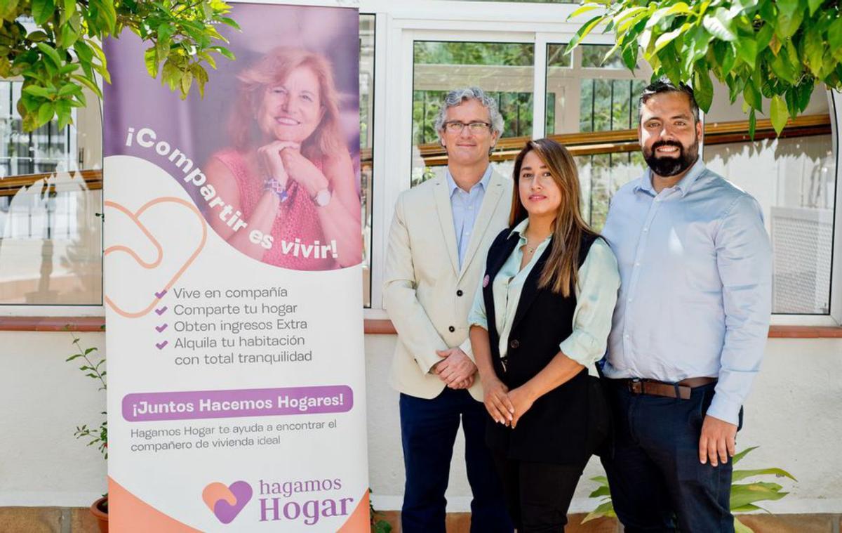 Natalia Cerón junto a su equipo de ‘Hagamos Hogar’. | L.O