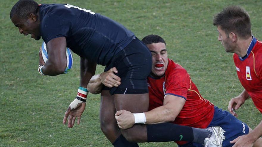España consigue ante Kenia su primera victoria en rugby