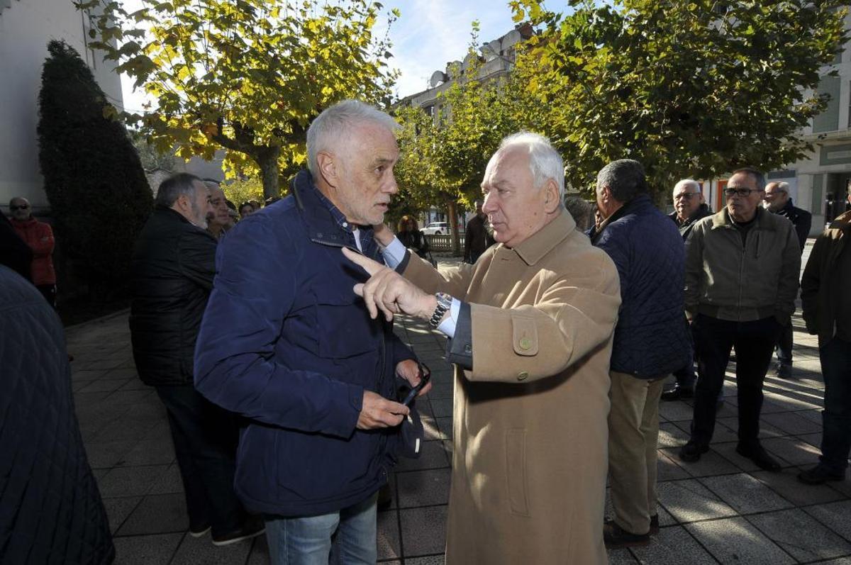Funeral de Nicanor López Burgos en Mieres
