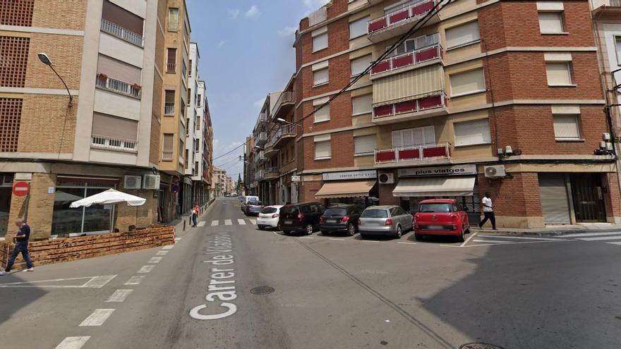 Una dona de 78 anys mor després de ser atropellada al carrer Viladordis de Manresa