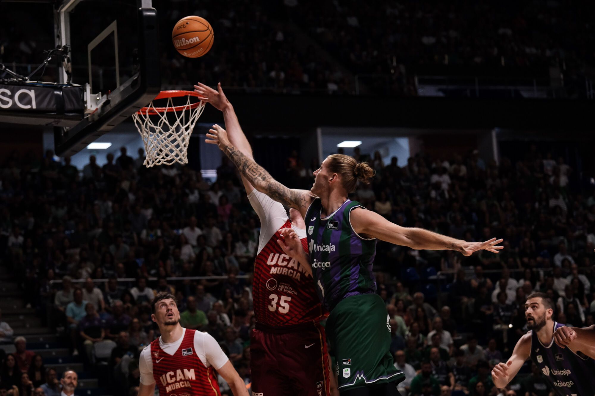  Liga ACB Baloncesto - UNICAJA vs UCAM Murcia. 