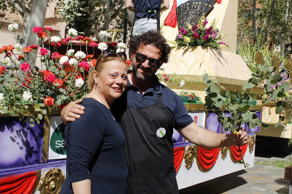 Estas son las carrozas que podrás ver esta tarde en el desfile de la Batalla de las Flores