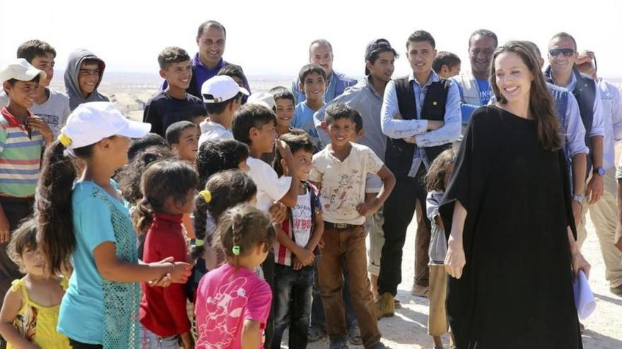 Angelina Jolie pide el fin a la guerra de Siria