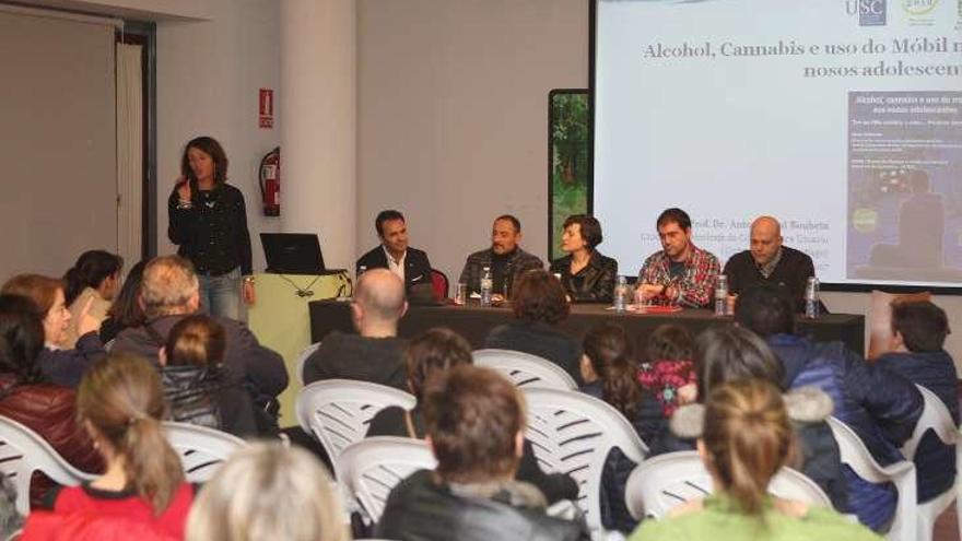 La charla tuvo lugar ayer en el MOME. // Bernabé/Ana Agra