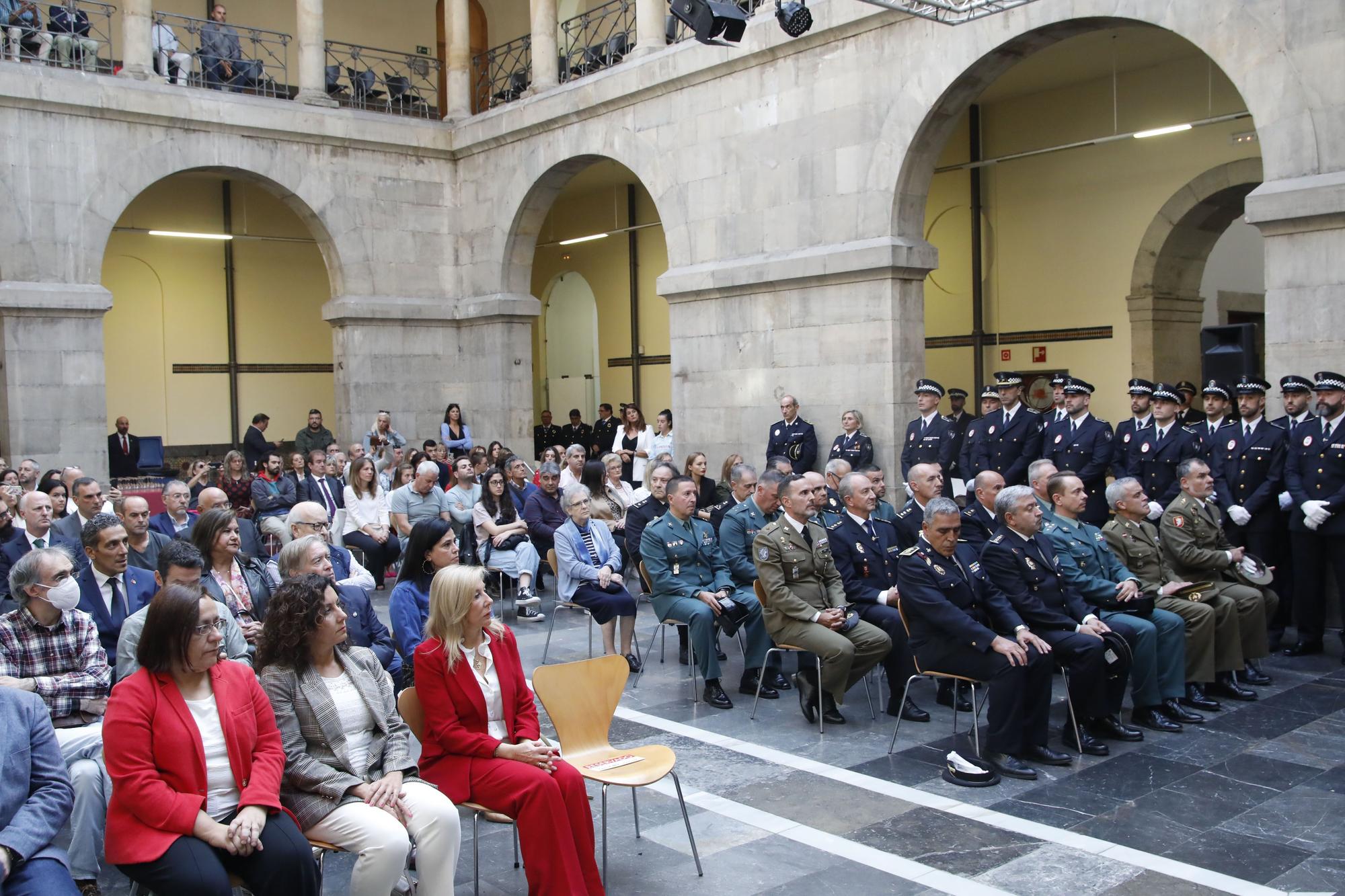 EN IMÁGENES: Así fue la fiesta de la Policía Local de Gijón