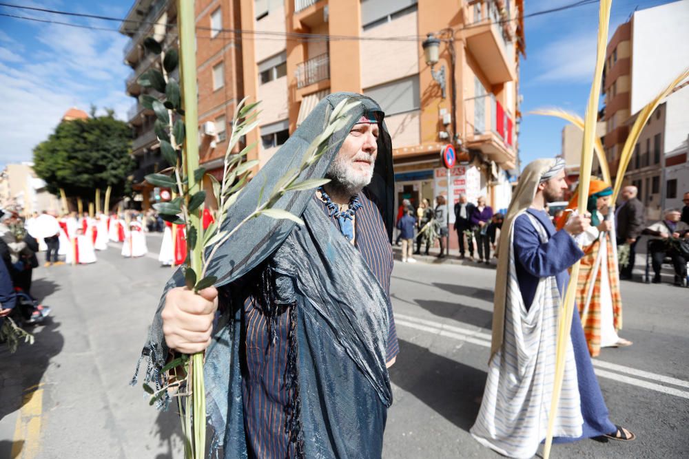 Procesión de las Palmas en la parroquia de Ntra. Sra. de los Ángeles