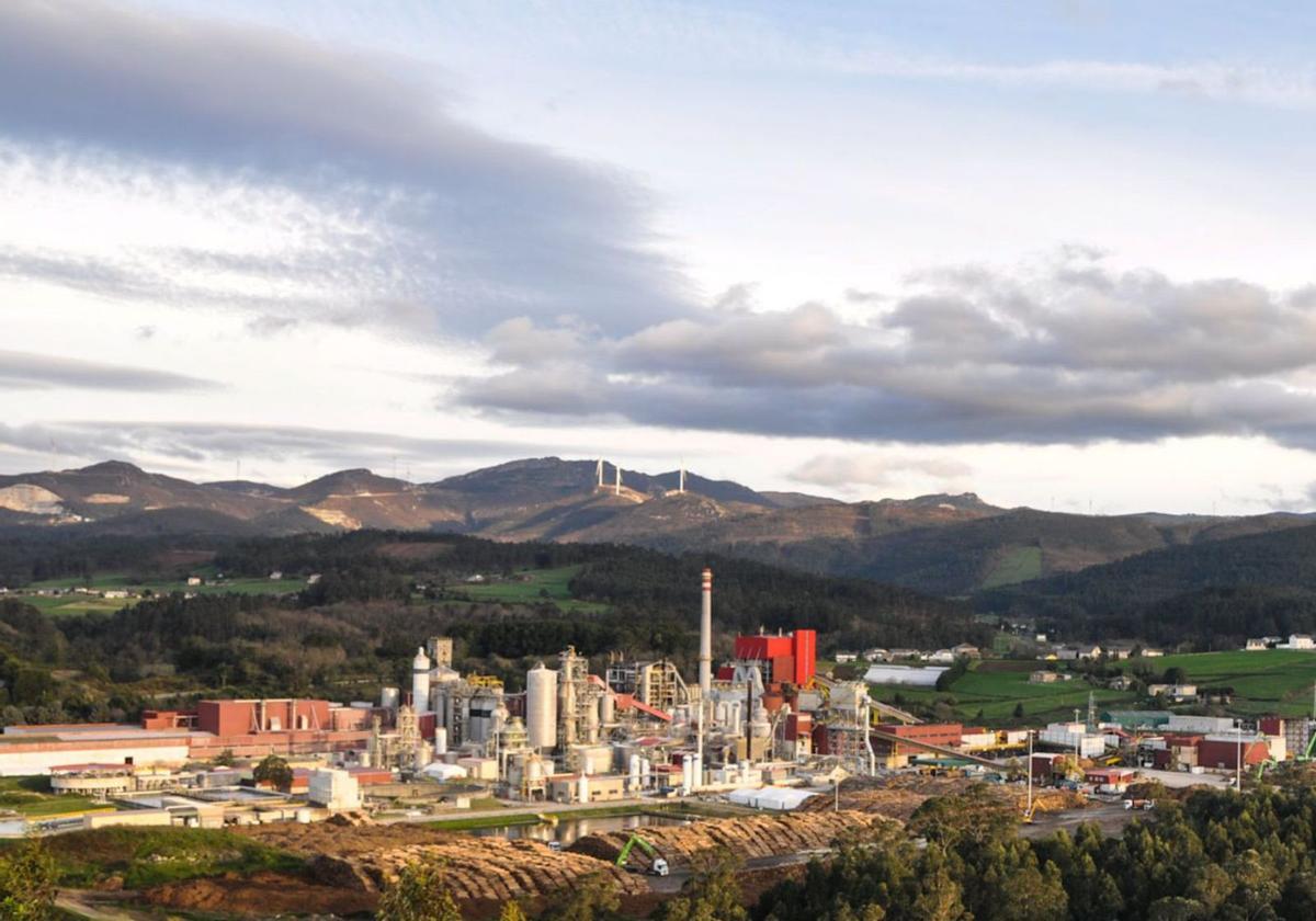 Fábrica d'Ence en Navia.