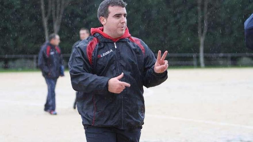 Javi Rey, entrenador del Barco.