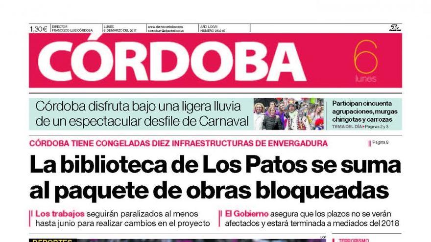 La portada de CÓRDOBA