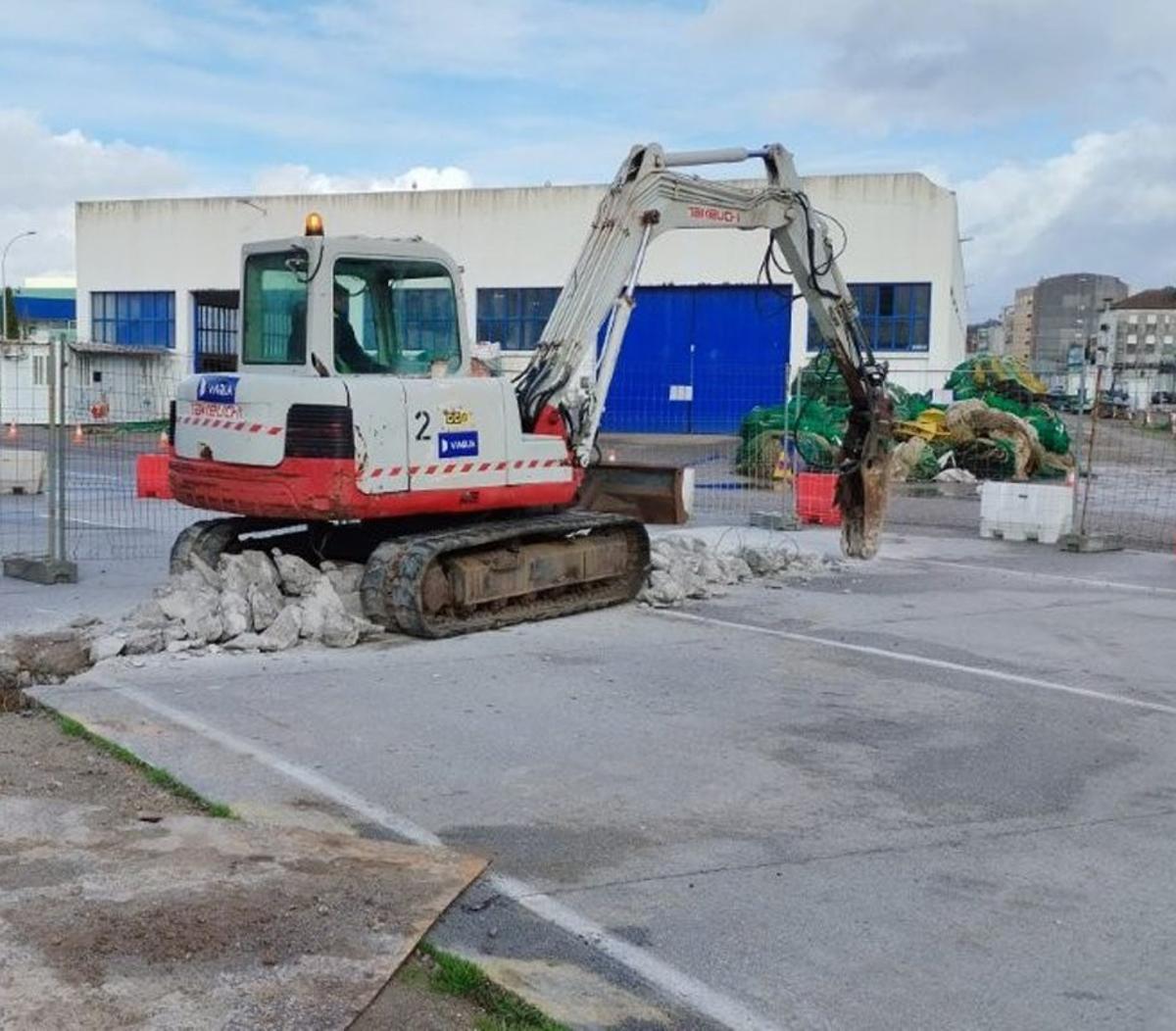 Trabajos en la zona. | FDV