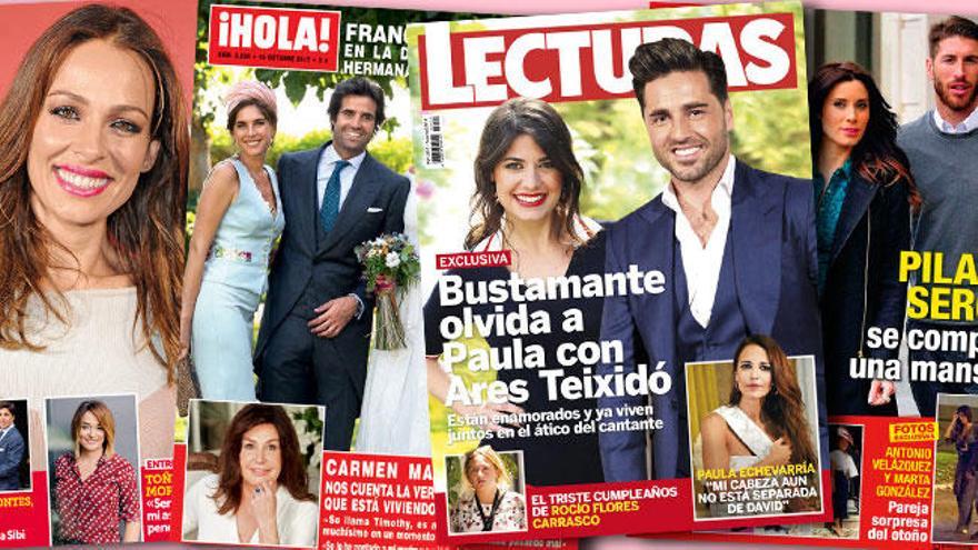 David Bustamante se echa novia: cambia a Paula Echevarría por Ares Teixidó