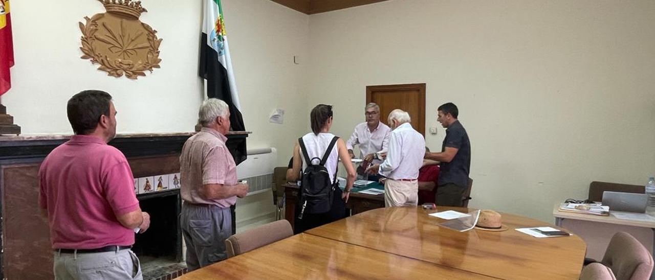 Votaciones en la Estación Enológica de Almendralejo