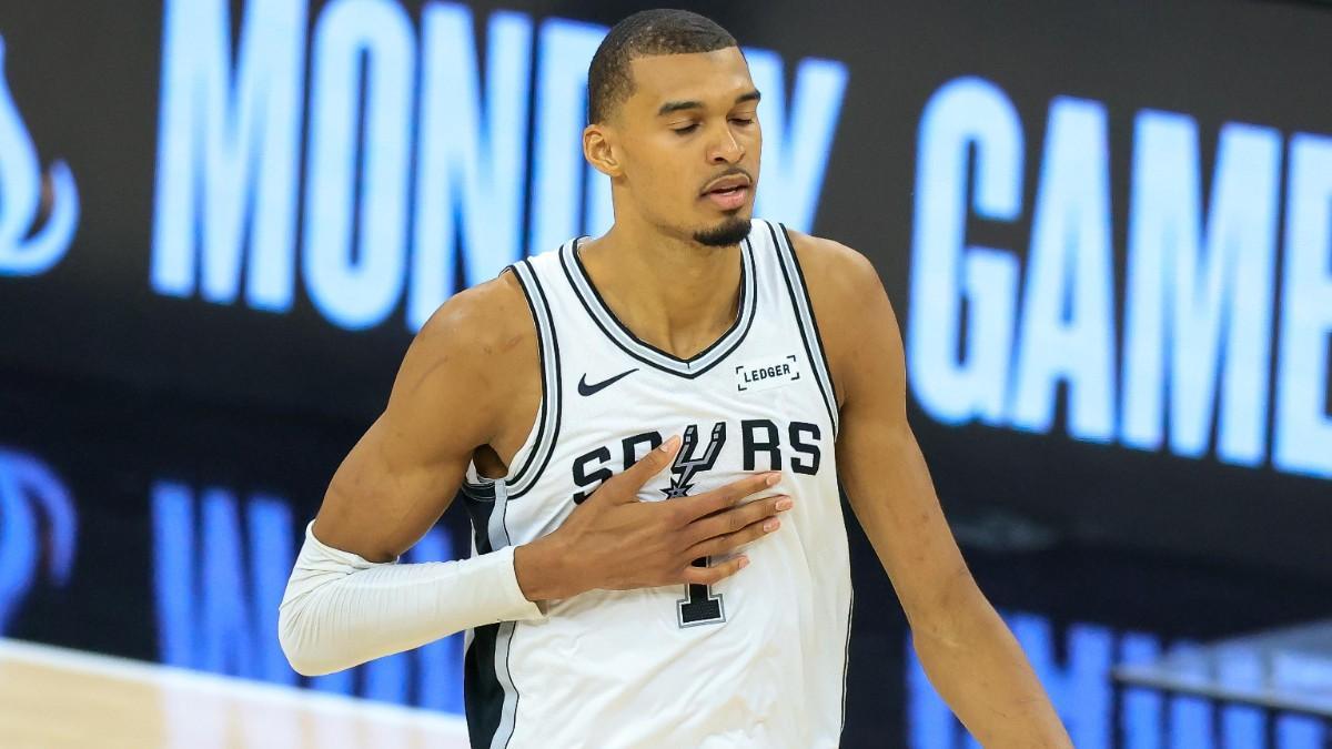 Victor Wembanyama, jugador de los San Antonio Spurs