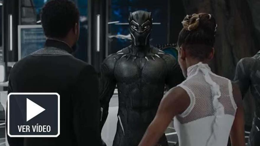 Una escena de &#039;Black Panther&#039;.