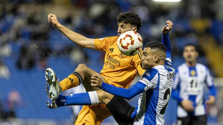 El Hércules empata frente al Real Madrid Castilla