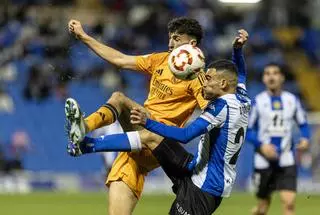 El Hércules empata frente al Real Madrid Castilla