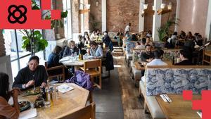 Imagen del Flax & Kale de la calle de Tallers, esta semana.